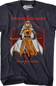 Mercion The Good Cleric Dungeons & Dragons T-Shirt