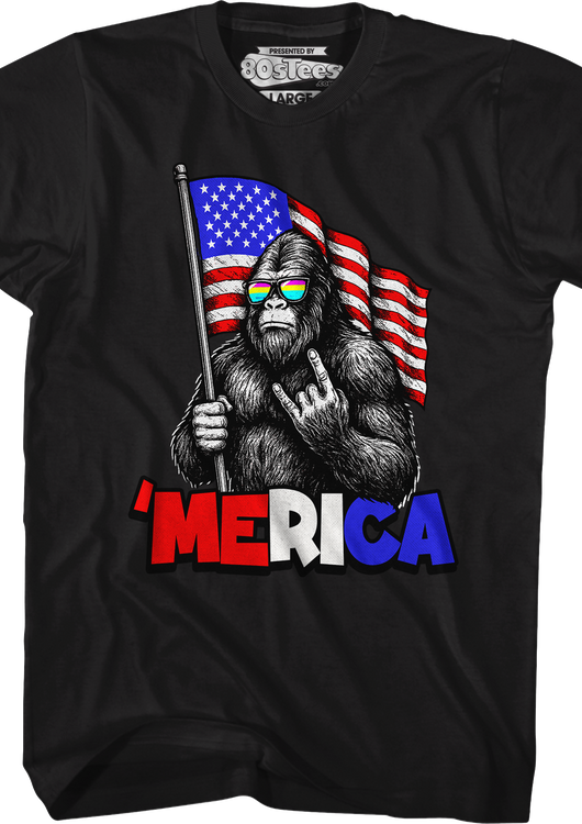 'Merica Bigfoot T-Shirt - main product image