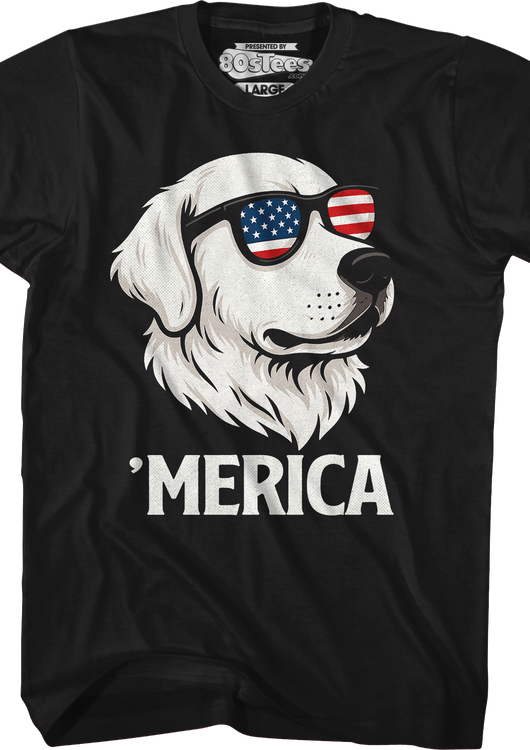 'Merica Dog T-Shirt - main product image