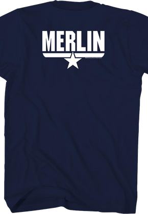 Merlin Name Top Gun T-Shirt