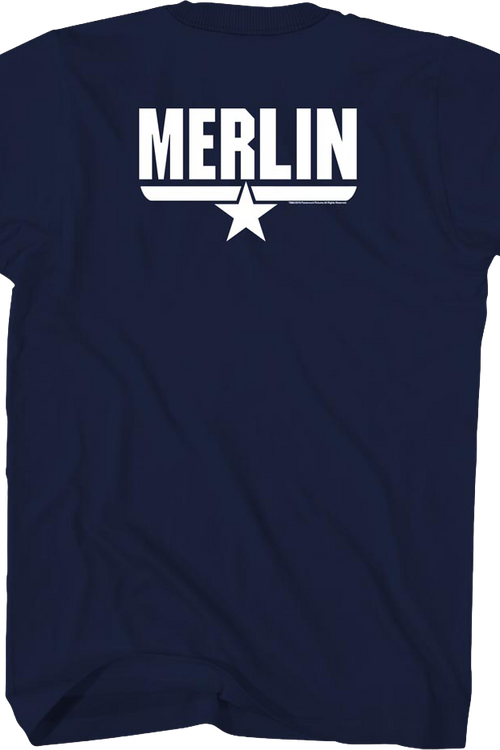Merlin Name Top Gun T-Shirtmain product image