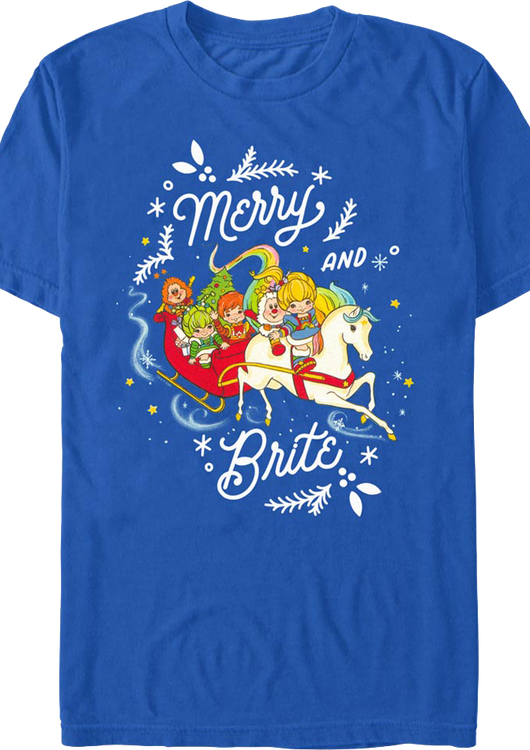 Merry And Brite Rainbow Brite T-Shirt - main product image