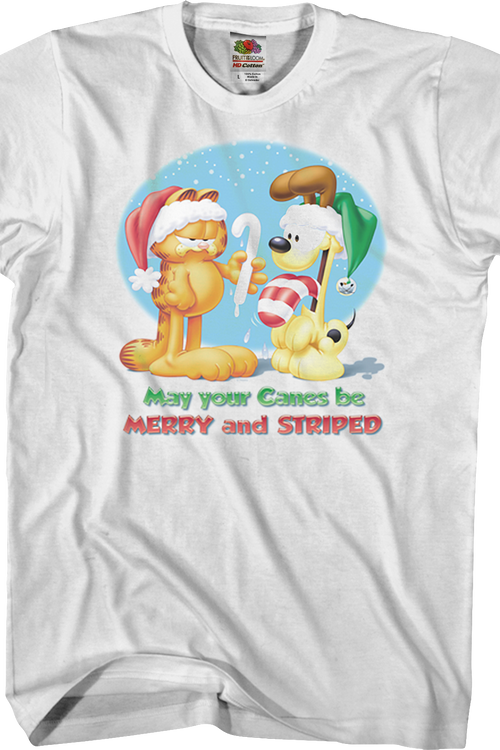 Merry and Striped Garfield T-Shirtmain product image