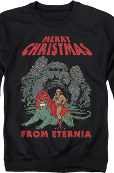 Merry Christmas from Eternia Masters of the Universe Sweatshirt