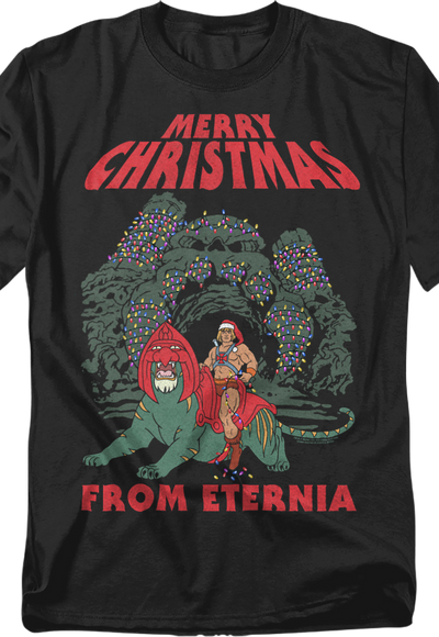 Merry Christmas from Eternia Masters of the Universe T-Shirt