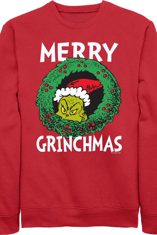 Merry Grinchmas Dr. Seuss Sweatshirtmain product image