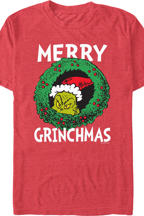 Merry Grinchmas Dr. Seuss T-Shirtmain product image