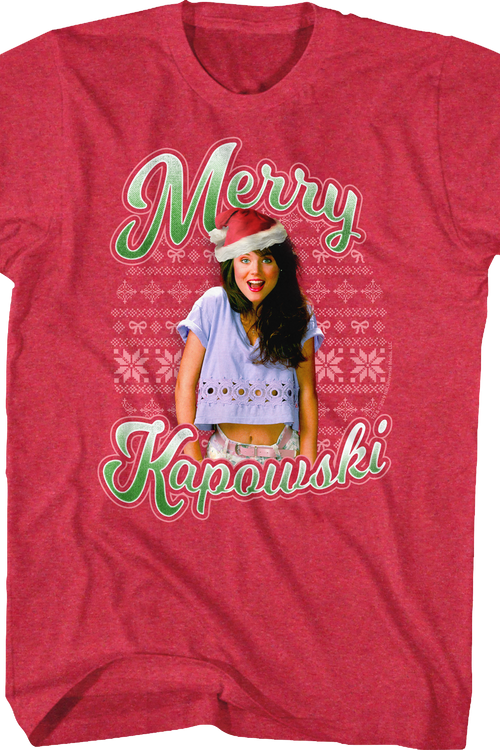 Merry Kapowski Saved By The Bell T-Shirtmain product image