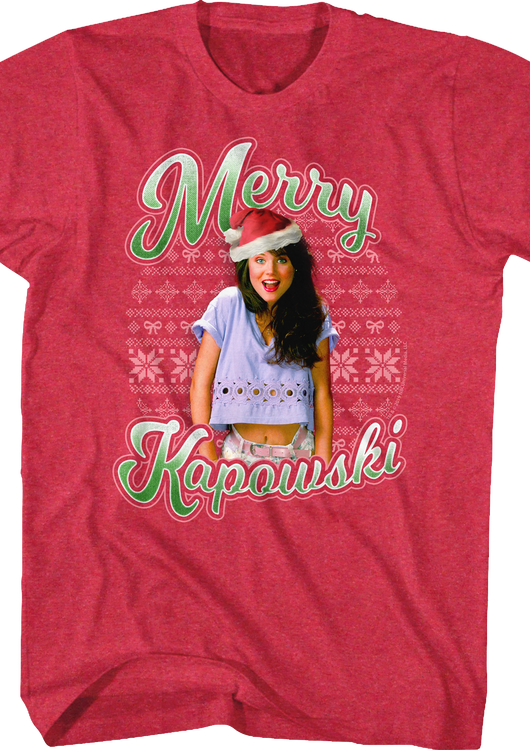 Merry Kapowski Saved By The Bell T-Shirt - main product image
