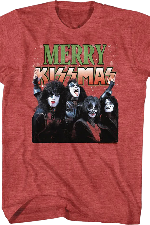 Merry Kissmas KISS T-Shirtmain product image
