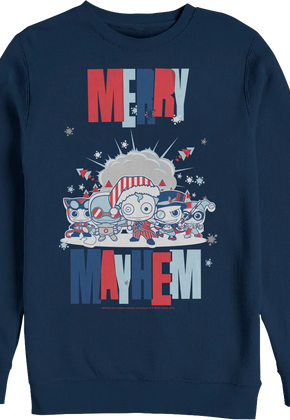 Merry Mayhem DC Comics Christmas Sweatshirt