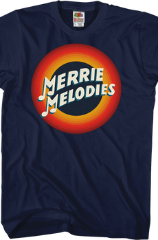 Merry Melodies Logo Looney Tunes T-Shirt