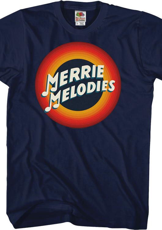 Merry Melodies Logo Looney Tunes T-Shirt - main product image