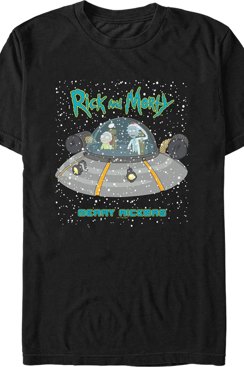 Merry Rickmas Rick And Morty T-Shirtmain product image