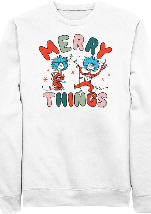 Merry Things Dr. Seuss Sweatshirt - main product image