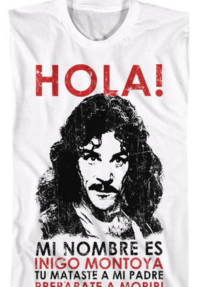 Mi Nombre Es Inigo Montoya Princess Bride T-Shirt