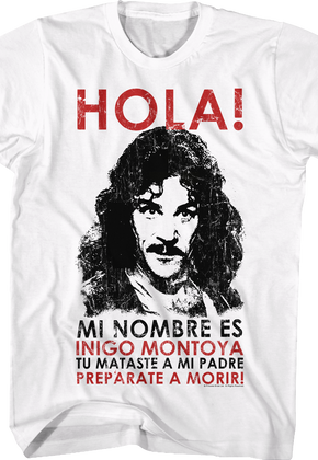 Mi Nombre Es Inigo Montoya Princess Bride T-Shirt