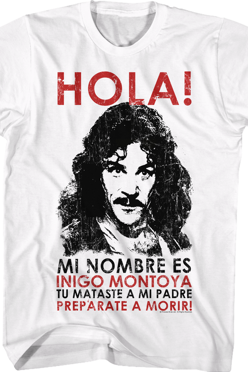 Mi Nombre Es Inigo Montoya Princess Bride T-Shirtmain product image