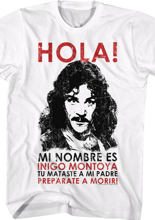 Mi Nombre Es Inigo Montoya Princess Bride T-Shirt - main product image