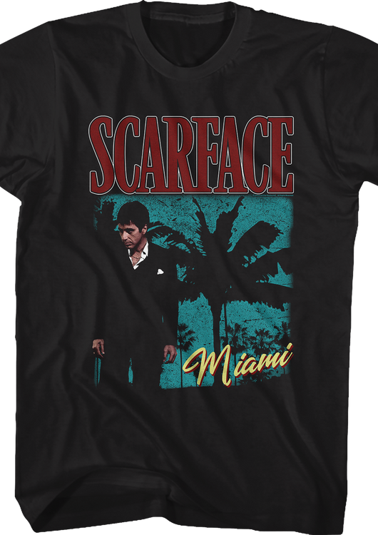 Miami Poster Scarface T-Shirt - main product image