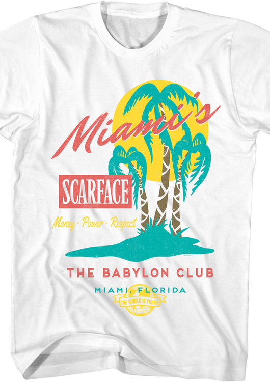 Miami's Babylon Club Scarface T-Shirt - main product image