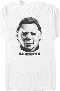Michael Myers Bleeding Eyes Halloween II T-Shirt