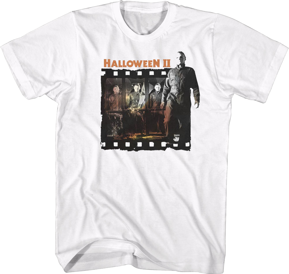 T-Shirt Halloween II Série Michael Myers Film Grand Homme
