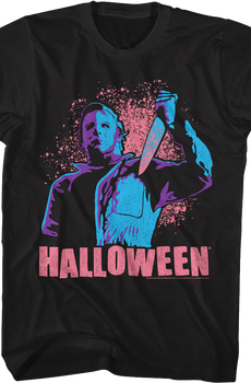 Michael Myers Knife Pose Halloween T-Shirt