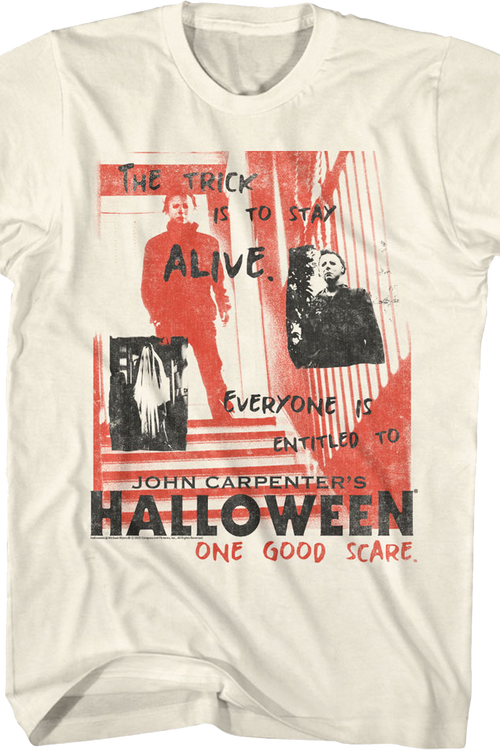 Michael Myers Taglines Collage Halloween T-Shirtmain product image