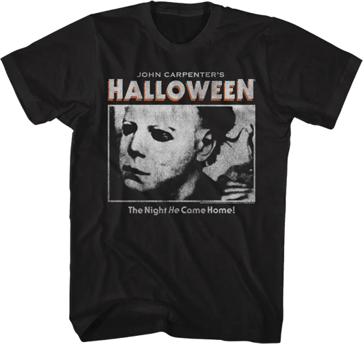 Michael Myers The Night He Came Home Halloween T-Shirt - main product image