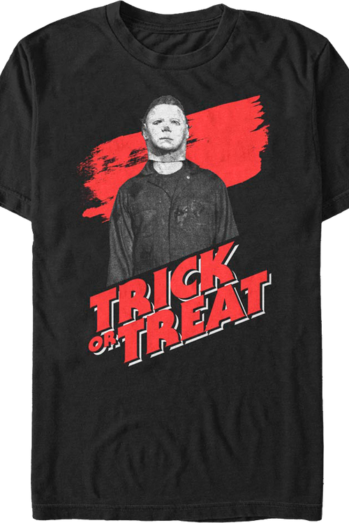 Michael Myers Trick Or Treat Halloween T-Shirtmain product image