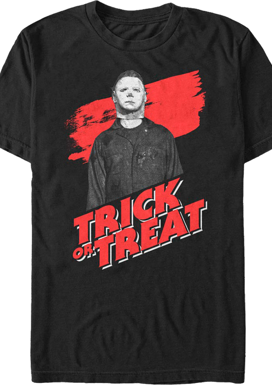Michael Myers Trick Or Treat Halloween T-Shirt - main product image