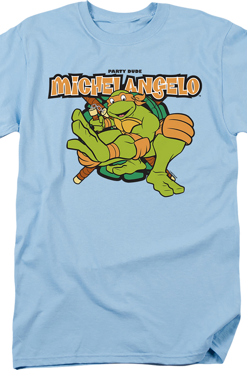 Michelangelo Party Dude Teenage Mutant Ninja Turtles T-Shirtmain product image