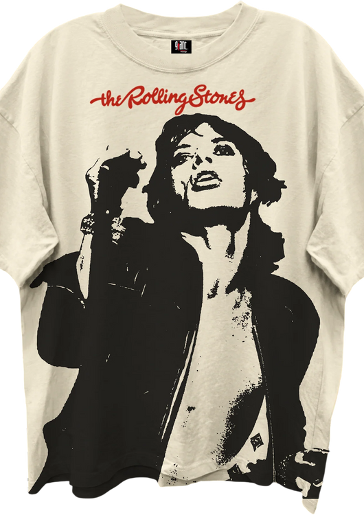 Mick Jagger Rolling Stones Oversized T-Shirt - main product image