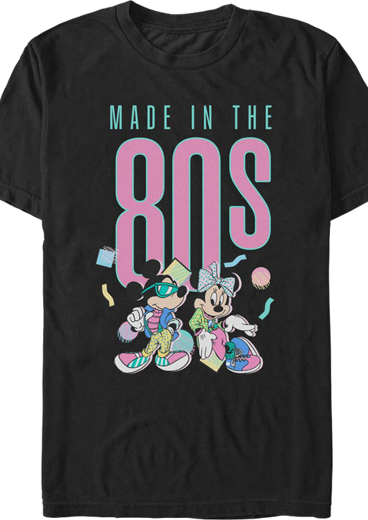 Mickey & Minnie Made In The 80s Disney T-Shirt - main product image