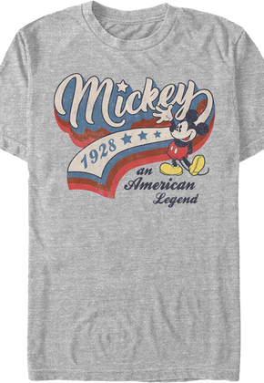 Mickey Mouse An American Legend Disney T-Shirt