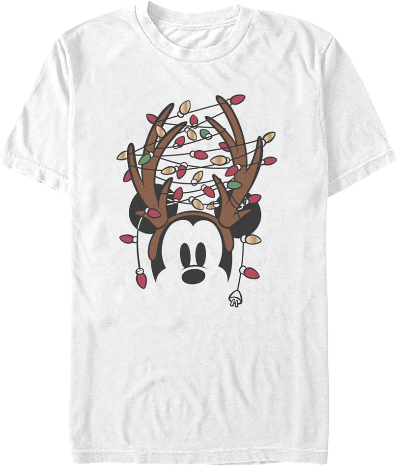 Mickey Mouse Antlers Disney TShirt