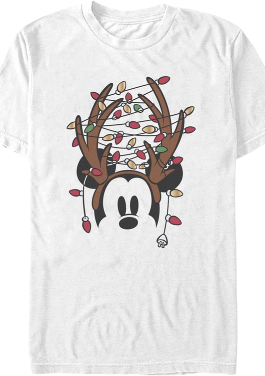 Mickey Mouse Antlers Disney T-Shirt - main product image