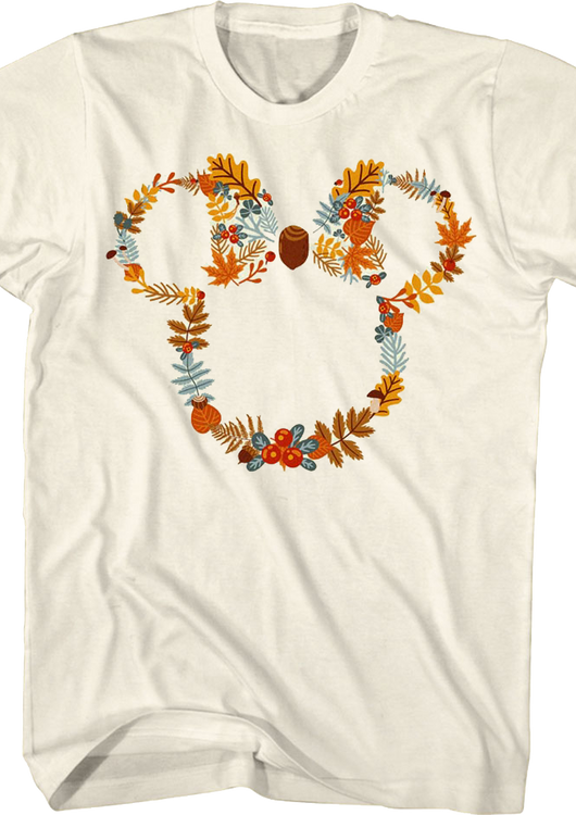 Mickey Mouse Fall Wreath Disney T-Shirt - main product image