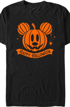 Mickey Mouse Halloween Jack-o'-Lantern Disney T-Shirt