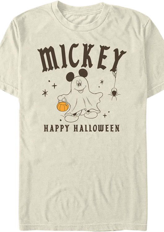 Mickey Mouse Happy Halloween Disney T-Shirt - main product image