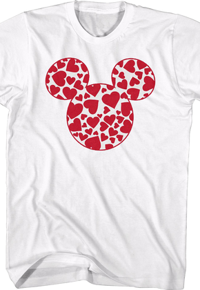 Mickey Mouse Hearts Disney T-Shirt