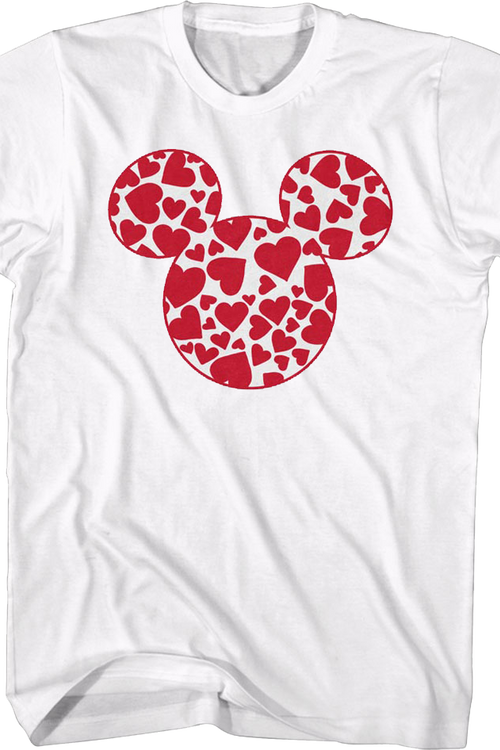 Mickey Mouse Hearts Disney T-Shirt - main product image