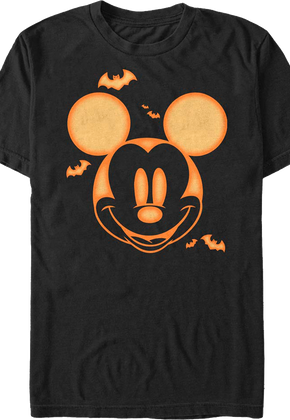 Mickey Mouse Jack-o'-Lantern Disney T-Shirt