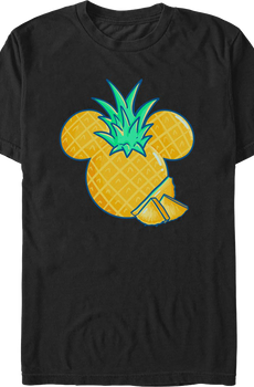 Mickey Mouse Pineapple Logo Disney T-Shirt