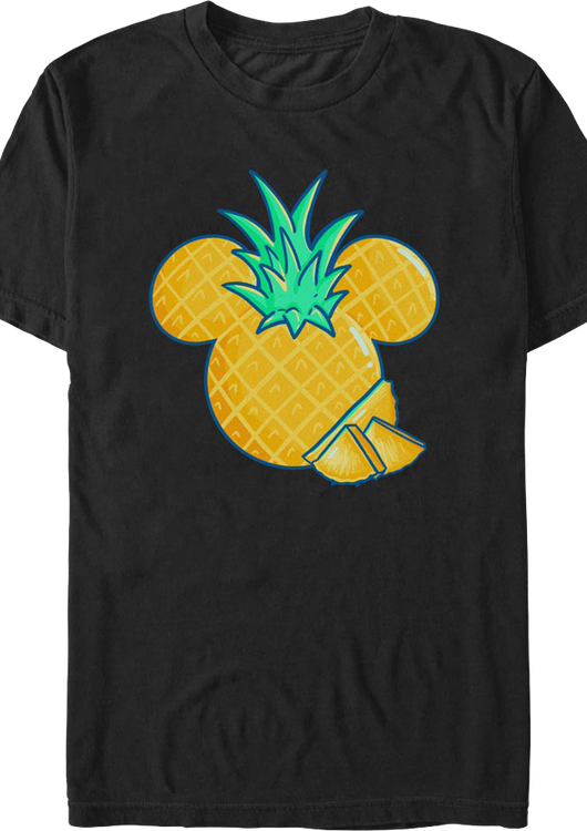 Mickey Mouse Pineapple Logo Disney T-Shirt - main product image