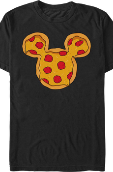Mickey Mouse Pizza Logo Disney T-Shirt