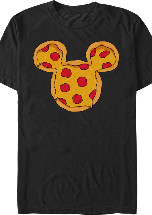 Mickey Mouse Pizza Logo Disney T-Shirt - main product image