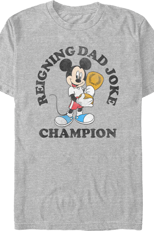 Mickey Mouse Reining Dad Joke Champion Disney T-Shirtmain product image