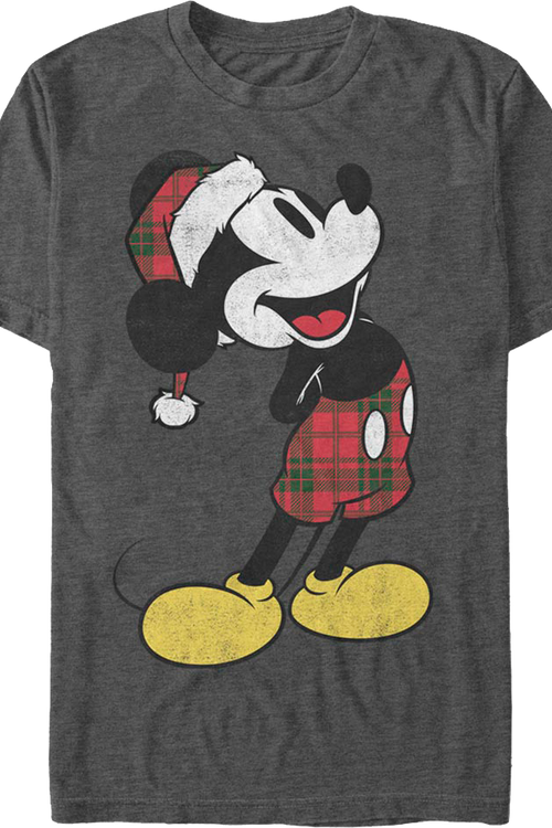 Mickey Mouse Santa Hat Disney T-Shirtmain product image